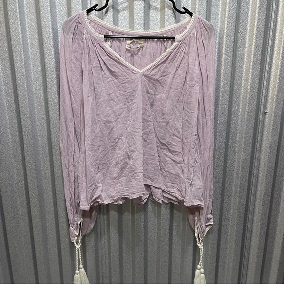 Lavender Blouse Large